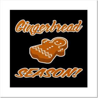 Gingerbread Season Graphic Posters and Art